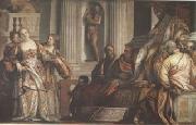 VERONESE (Paolo Caliari) Esther before Ahasuerus (mk05) oil painting artist